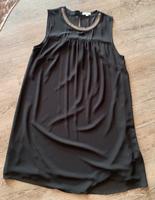 Kurze Chiffon Kleid mit Steinen am Ausschnitt Gr 42 Hessen - Wolfhagen  Vorschau
