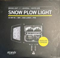 LED Scheinwerfer Strands Snow Plow Light 12-30V 38W teils defekt Niedersachsen - Seelze Vorschau