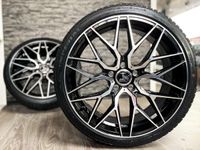 UA1E 19 Zoll Sommerräder für BMW 5er 3er GT X3 6er F10 F11 G30 G31 5L 5K F34 F06 F07 F12 F13 e83 x83 Opel Insignia OPC 1 M Felgen Reifen Räder schwarz Performance 3er Sommerreifen Kompletträder Baden-Württemberg - Neckarsulm Vorschau