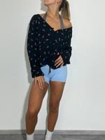 Hollister wunderschöne Blusenshirt Bluse Shirt Oberteil Schwarz L Nordrhein-Westfalen - Sankt Augustin Vorschau
