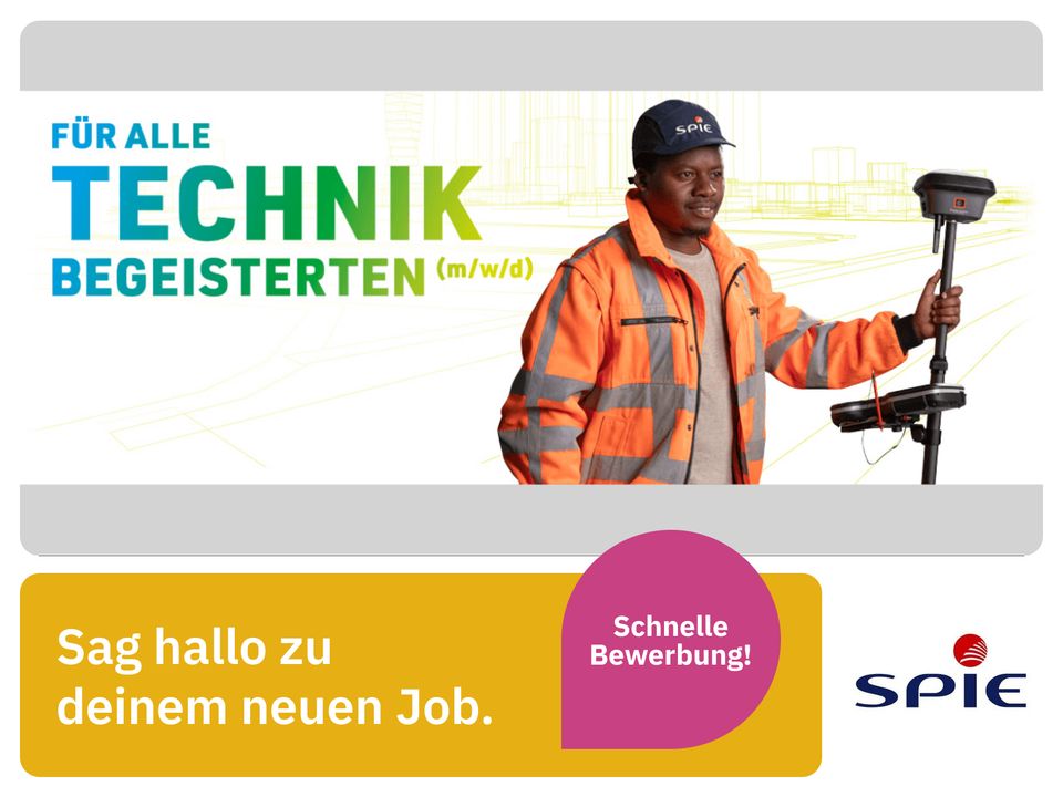 Elektriker / Elektroniker (m/w/d) (SPIE Deutschland & Zentraleuropa) in Neuss