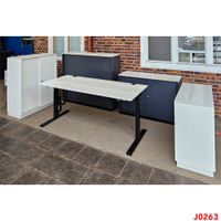 BÜROMÖBELSET Assmann Highboard Sideboard Schreibtisch elektrisch Berlin - Wittenau Vorschau