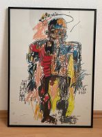 Jean-Michel Basquiat Print Untitled (Figure) mit Bilderrahmen Freiburg im Breisgau - Altstadt Vorschau