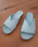 Flache Sandalen 38 Schlappen blau hellblau ILC Bayern - Baiersdorf Vorschau