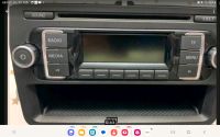 Vw autoradio rcd 210 code cd mp3 golf polo caddy tiguan passat t5 Thüringen - Dingelstädt Vorschau