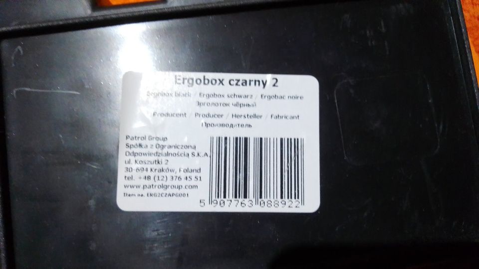 5x Ergobox Czarny 2, Lagerbox,Sichtlagerbox,Stapelbox,Schüttboxen in Luckenwalde