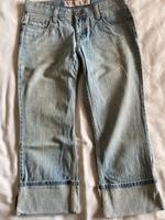 Capri Jeans Hose, blau, Mossimo, Größe 9 (S/M), Low Rise Bremen - Osterholz Vorschau