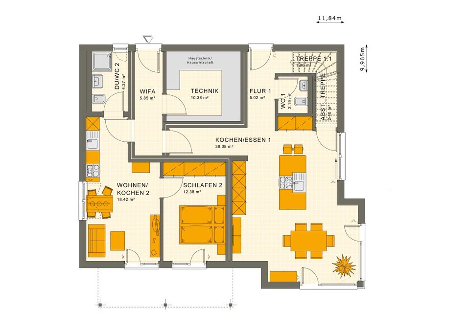 Zwei Familien, ein Mehrgenerationenhaus & ein Grundstück inklusive für Sie. in Stühlingen