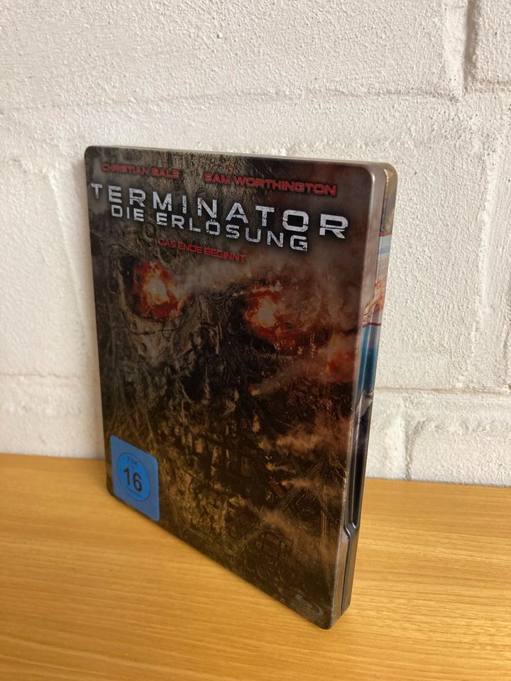 Bluray Terminator Das Ende beginnt, Steelbook in Meerbusch