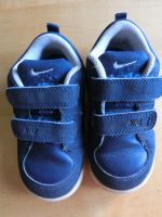 Nike Lederschuhe Turnschuhe Klett Gr. 23,5 blau Bayern - Immenstadt Vorschau