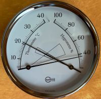 Barigo Thermometer Hygrometer Chrom Regatta Nordrhein-Westfalen - Troisdorf Vorschau