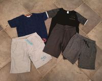 5tlg. Sommer Bekleidungspaket Gr. 158 Junge Sweat-Shorts T-Shirt Nordrhein-Westfalen - Drolshagen Vorschau