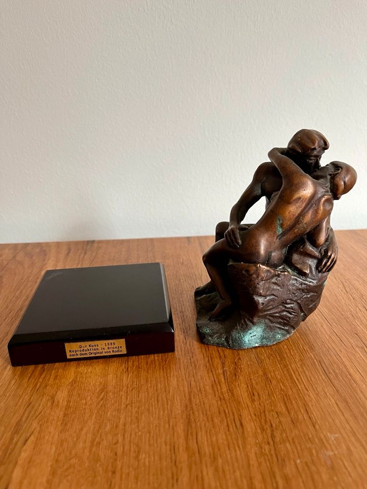 Bronze August Rodin „Der Kuss“ Nachbildung in Hamburg