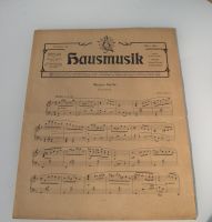 Noten für Klavier – Hausmusik Walzer-Idylle, Nr. 11, 3/1911 Brandenburg - Wandlitz Vorschau