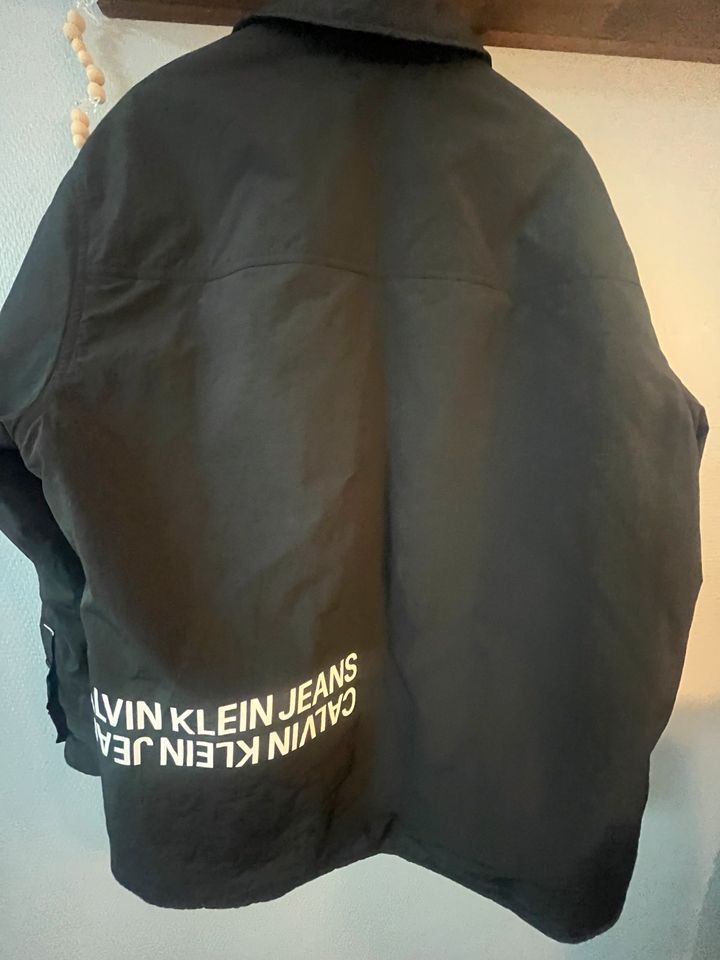 Calvin Klein Jeans Herren Hemd dünne Jacke Größe L wie neu in Recklinghausen