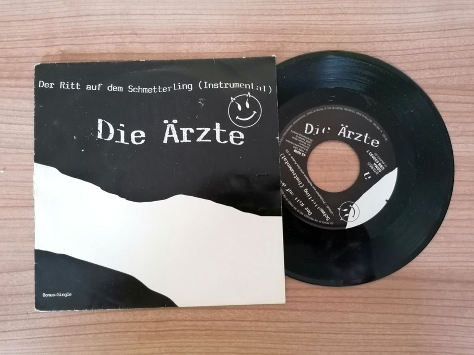 Ärzte - Der Ritt auf dem Schmetterling 7'Vinyl Single in Pulheim