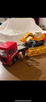 Playmobil 5467 Tieflader & Kettenbagger gelb mit Kranteil Bayern - Großheubach Vorschau