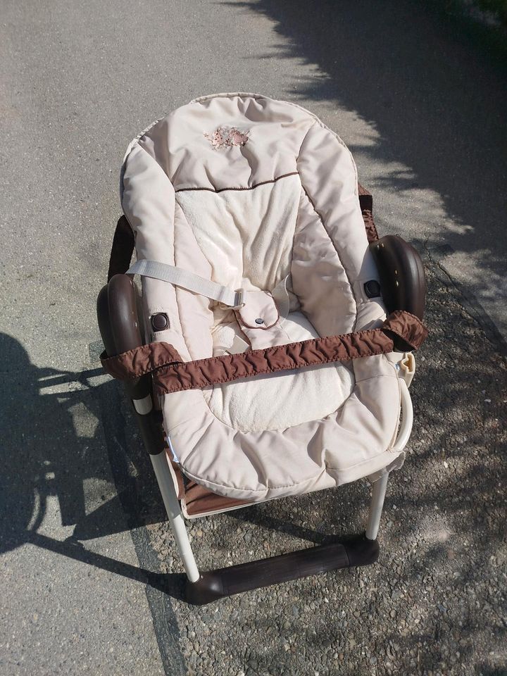 Hauck Sit'n Relax Hochstuhl mit Baby Auflage 2in 1 in Trochtelfingen