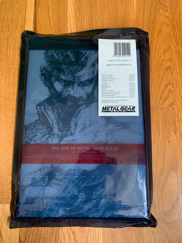 The Art of Metal Gear Solid by Yoji Shinkawa Limited Nr. 430 in Hamburg