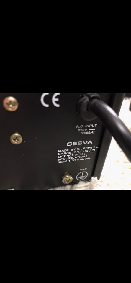 CESVA LRF-05 ENOS professioneller Schallbegrenzer in Starzach