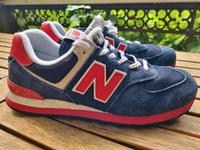New Balance 574 neuw. Gr 42,5 US 9 Sneaker Schuhe blau rot Sachsen - Radebeul Vorschau