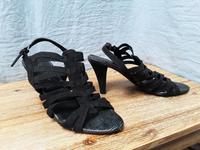 Sandalen mit Absatz Gr. 39 Herzogtum Lauenburg - Lauenburg Vorschau