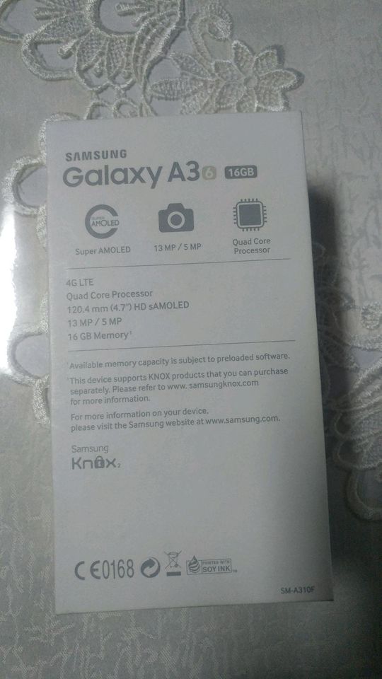 Samsung Galaxy A3,16Gb,SM-A310F, neu! in Kirchentellinsfurt