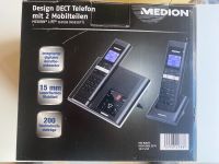 Medion Design DECT Telefon mit 2 Mobilteilen S63006 Niedersachsen - Langelsheim Vorschau