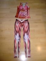 Anatomie Mensch Muskeln Organe Top Leggins Karneval Halloween NEU Rheinland-Pfalz - Niederwerth Vorschau