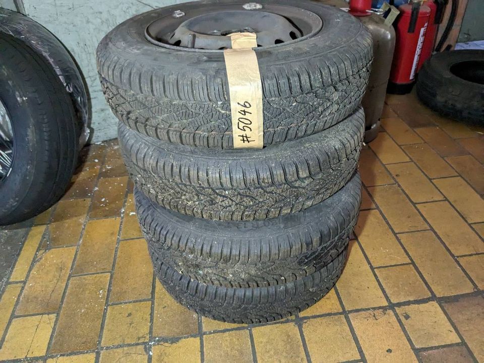 4x Allwetterreifen 155/80 R13 97T auf Stahlfelgen Opel 2130123 in Bad Sassendorf