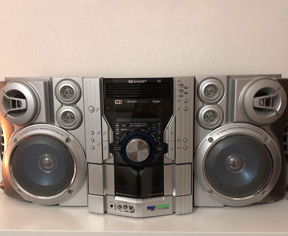 Sharp Hifi Anlage mit 5 Fach CD Wechsler in Bochum