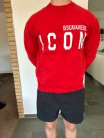 DSQUARED2 ICON Sweatshirt Rot Niedersachsen - Achim Vorschau