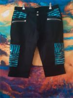 Fake ZEBRA Punk Rock FESTIVAL Hose SHORTS black TÜRKIS Queer XL Schleswig-Holstein - Kastorf Vorschau