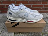 New Balance 991v2 MiUK Vintage Sport Gr. 47,5 US 13 Off White Niedersachsen - Leer (Ostfriesland) Vorschau