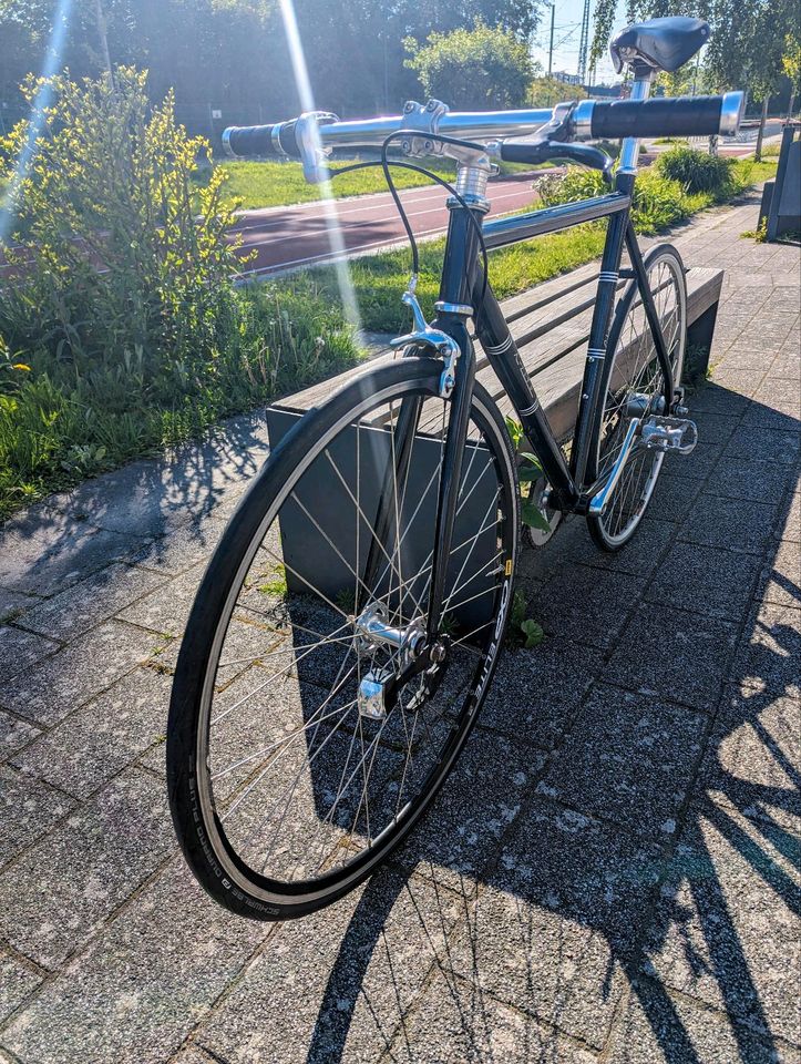 Fahrrad DIY Singlespeed Optik mit SRAM 3 Gang + Bremsen in Rostock