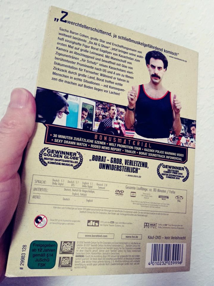 [DVD] Borat (Sacha Baron Cohen) Comedy zu verkaufen in Recklinghausen