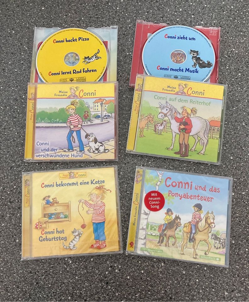 9 Conni-Abenteuer auf 6 CDs, 2x OVP in Grafenberg