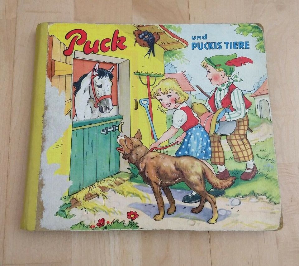 Puck und Puckis Tiere - Antiquarisches Kinderbuch, Pestalozzi in Oberursel (Taunus)