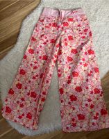 Esprit*Culotte*wide leg*rosa*pink*Blumen*Flower Power*110*5Y* Niedersachsen - Schwarmstedt Vorschau