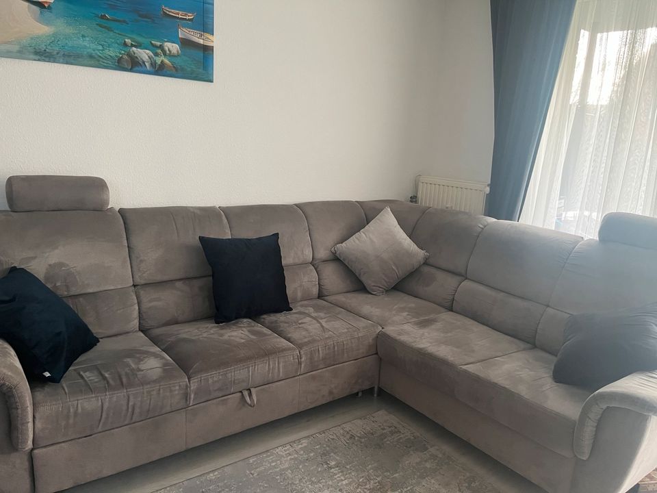 Sofa couch grau in Barsbüttel