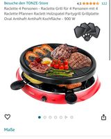 Tonze Electric Raclette Grill Baden-Württemberg - Lauterbach (Schwarzwald) Vorschau