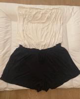 Lascana Damen Jumpsuit - Zweifarbig in Weiß & Schwarz, Größe 40 Baden-Württemberg - Hockenheim Vorschau