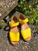 GUDRUN SJÖDEN Sandalen gelb Gr. 42 super! Baden-Württemberg - Schallstadt Vorschau