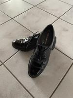 Tamaris Damen Schnürschuh Halbschuh Leder Lack, Gr.: 38, wie neu Niedersachsen - Lamstedt Vorschau