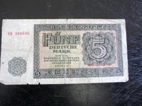 Banknote Geldschein DDR 1955 5 DM Sachsen - Neustadt Vorschau