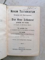Novum Testamentum, neues Testament 1904, Graece et Germanice Hessen - Darmstadt Vorschau