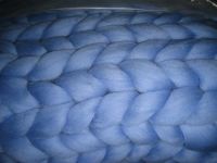 Wolldecke Cosima Chunky Knit Merinodecke large 130 x 180 cm  blau Hessen - Mainhausen Vorschau