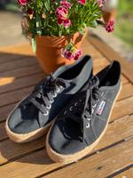 Superga Espadrille schwarz Plateau Größe 40 Schwerin - Mueßer Holz Vorschau
