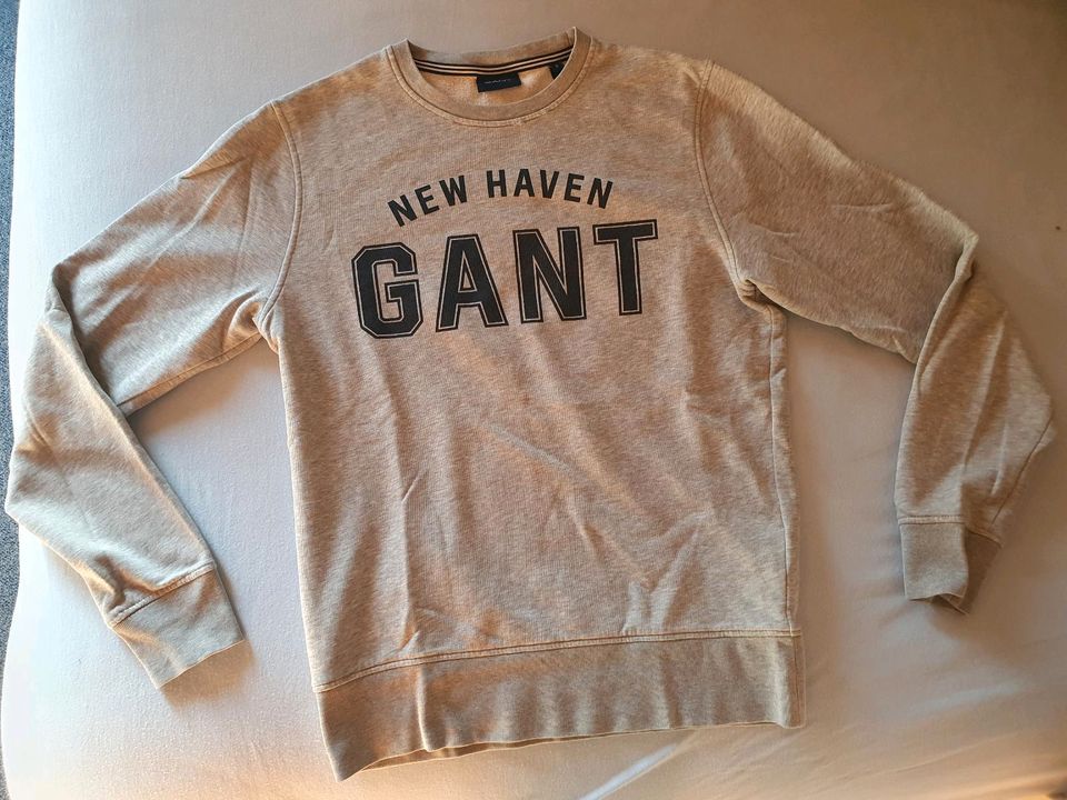 Gant /Sweatshirt /Sweater / Pullover / Gr. S / hellgrau / super! in Nürnberg (Mittelfr)