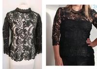 ❤ Vero Moda * Bluse * aus Spitze * Schwarz * S/ M Niedersachsen - Achim Vorschau